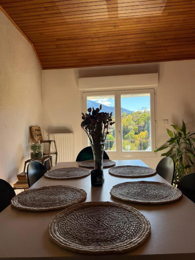 Logement Avec Vue Panoramique A 10Min Des Pistes Sauto Exterior foto